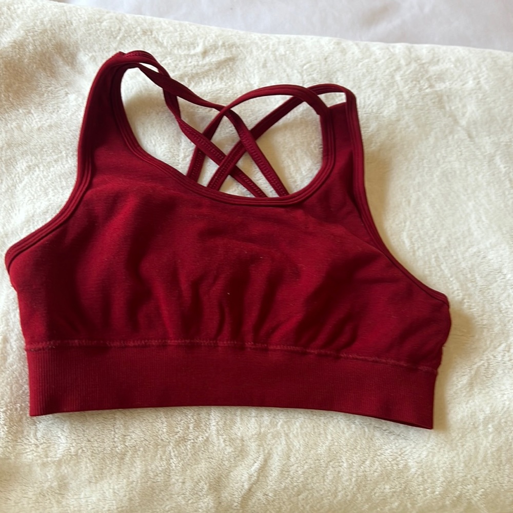 Alphalete Sports Bra with strappy back